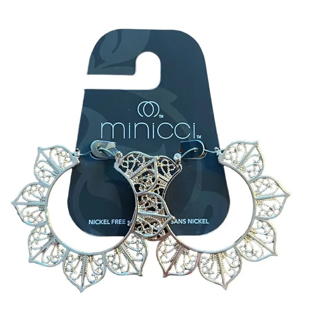 NEW Minicci Rose Gold Earrings